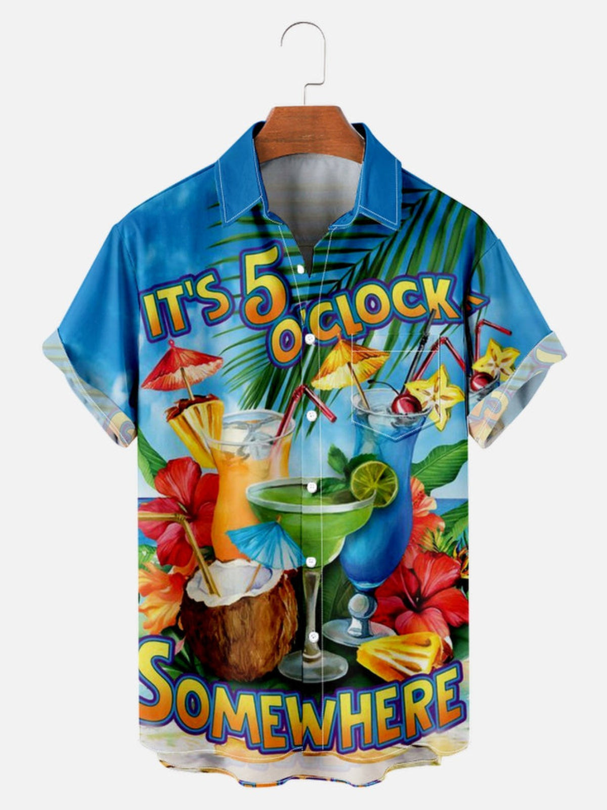 Casual 5 O Clock Printed Shirt