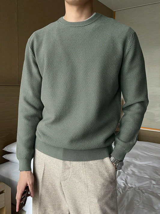 Casual Round Collar Sweater