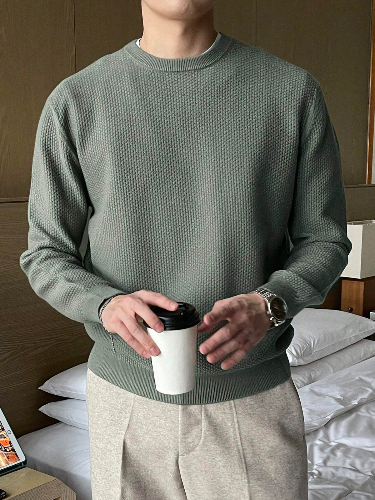 Casual Round Collar Sweater