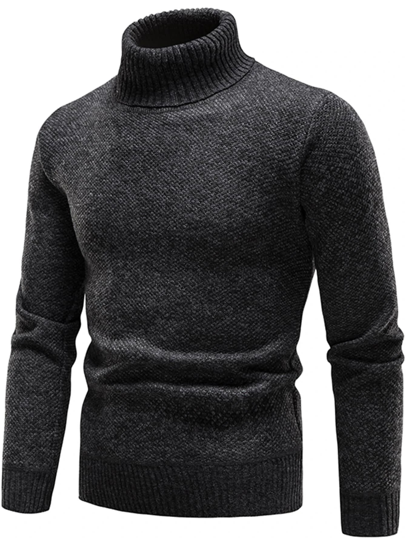 Casual Plain Lined Sweater