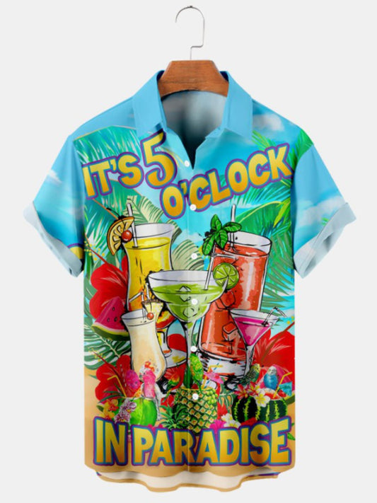 Cheers To 5 O Clock In Paradise Shirt