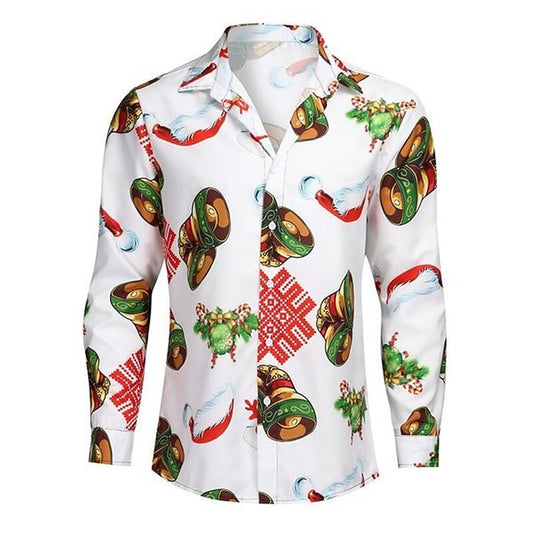 Bell Pattern Casual Shirt