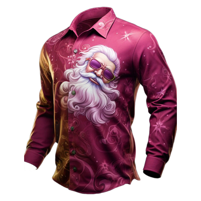 Christmas Casual Long Sleeve Shirt