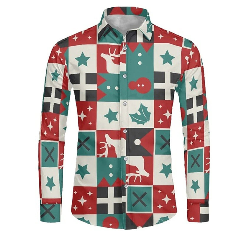 Christmas Plaid Pattern Shirt