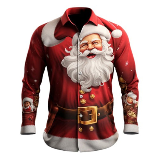 Classic Christmas Santa Cheer Festive Shirt