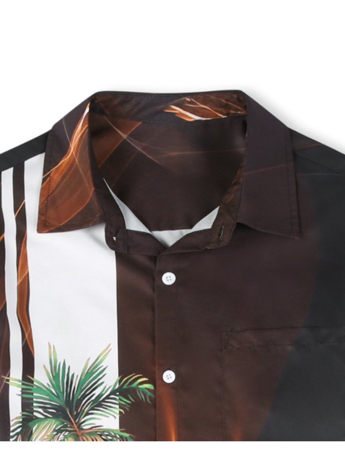 Coconut Tree Gradients Plus Size Shirt