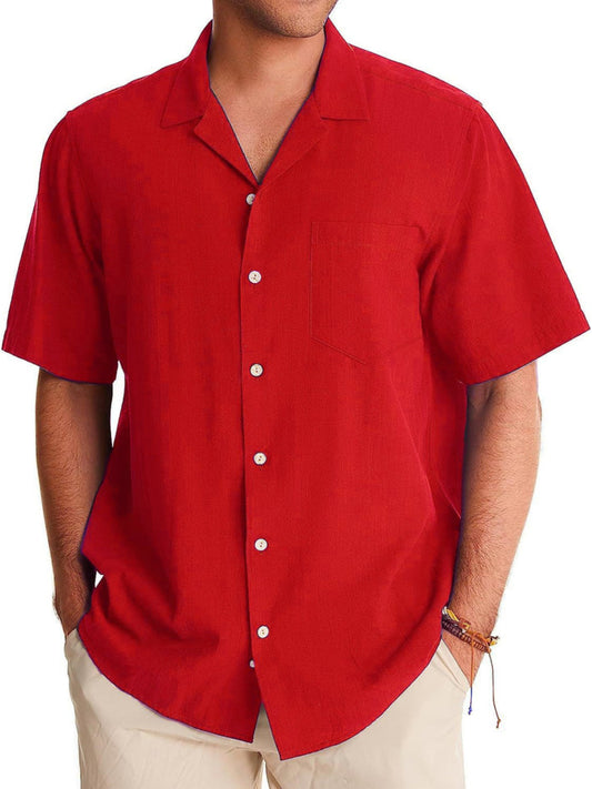 Collar Short Sleeve Shirt