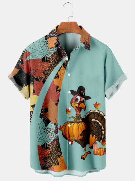 Comfortable Shirt In Fun Contrast Design