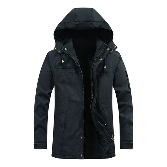 Comfy Winter Jacket With Integrated Hood