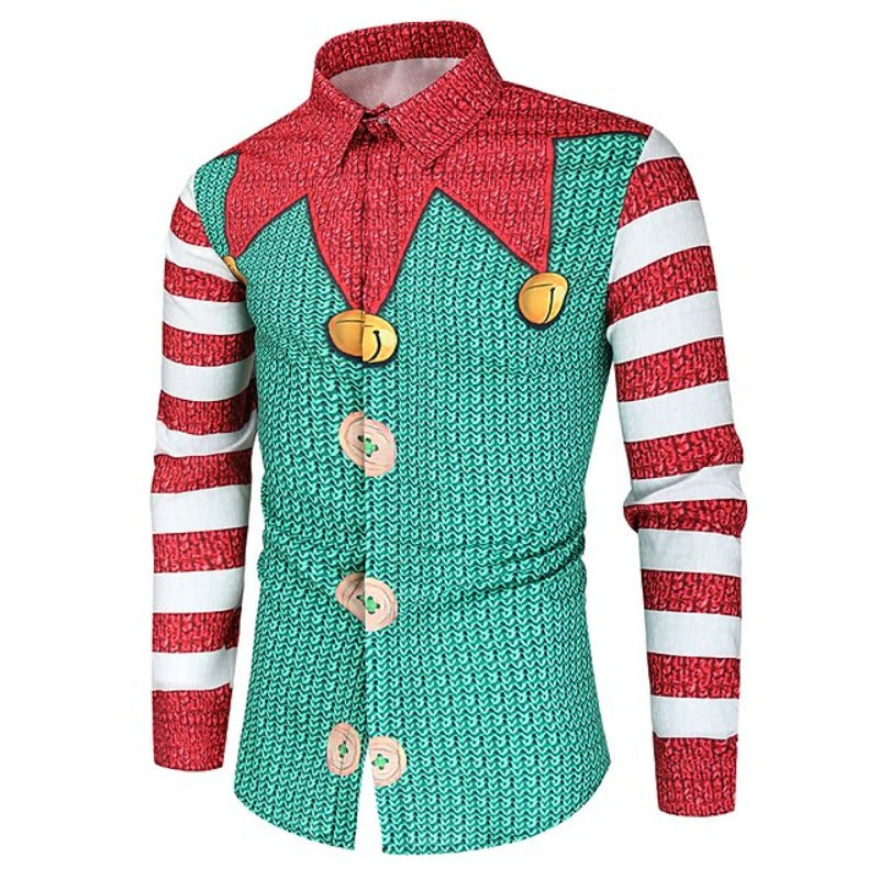 Elf Costume Themed Festive Christmas Shirt