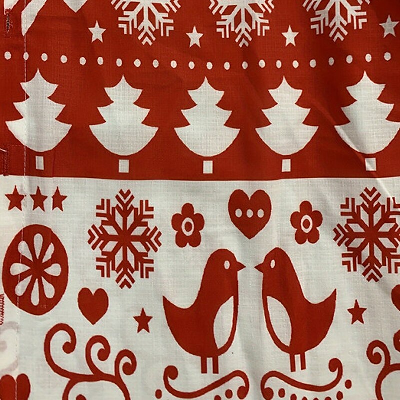 Elk And Snowflake Printed Festive Christmas Shirt