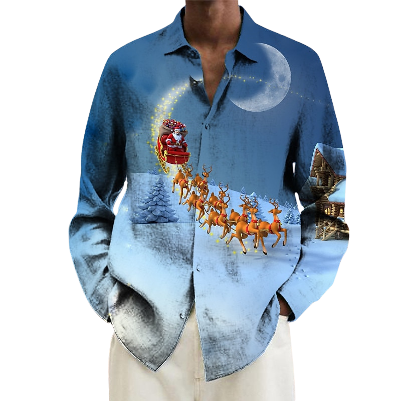 Enchanted Sleigh Ride Long Sleeve Shirt