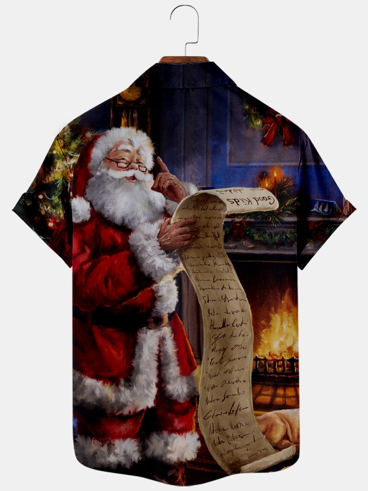 Festive Large Christmas Theme Shirt