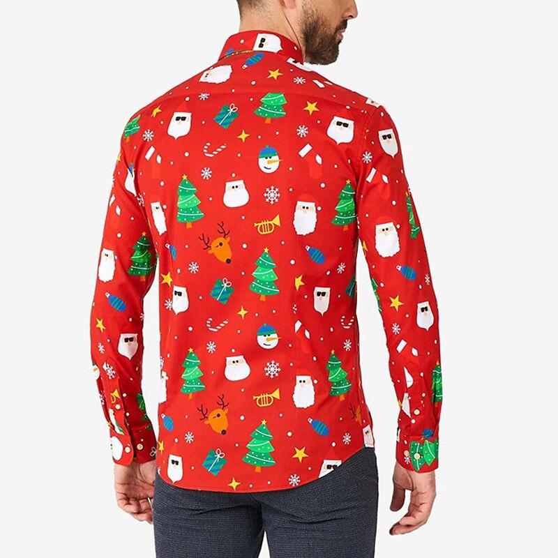 Festive Print Casual Shirt