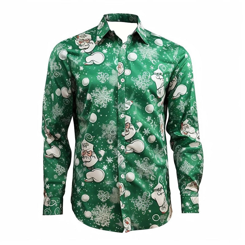 Festive Season Holiday Printed Shirt