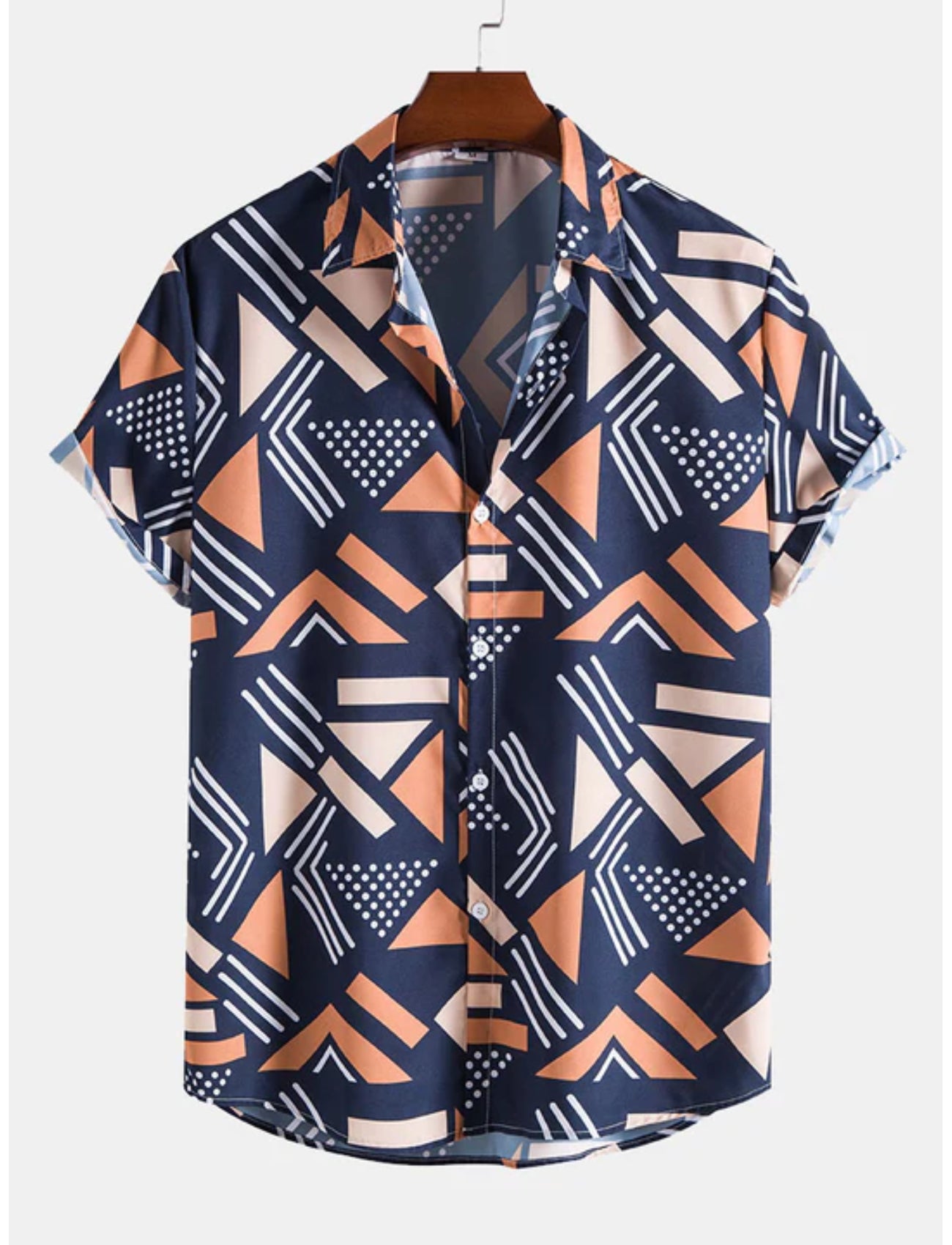 Geometric Patterned Shirt