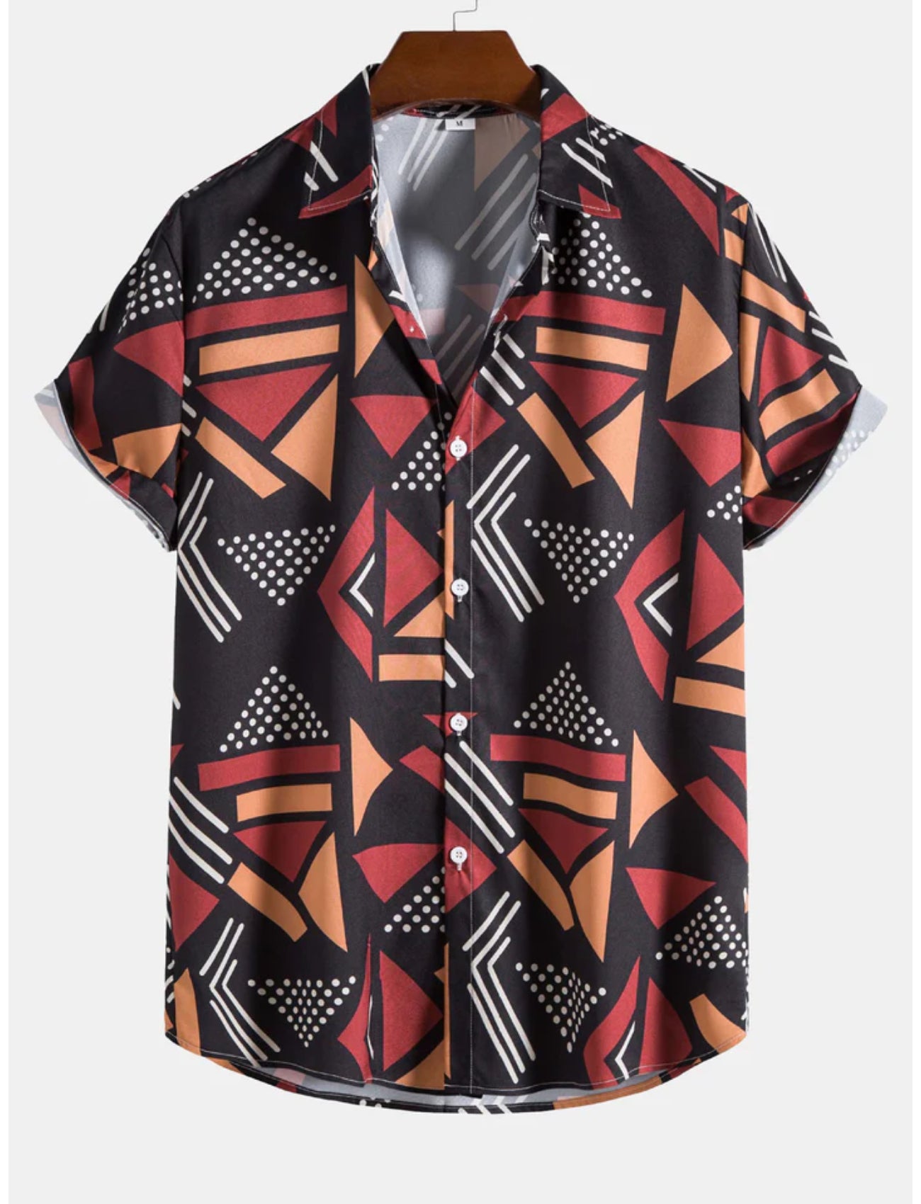 Geometric Patterned Shirt