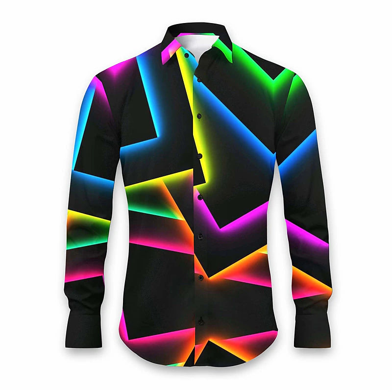 Geometry Artistic Patterned Shirts