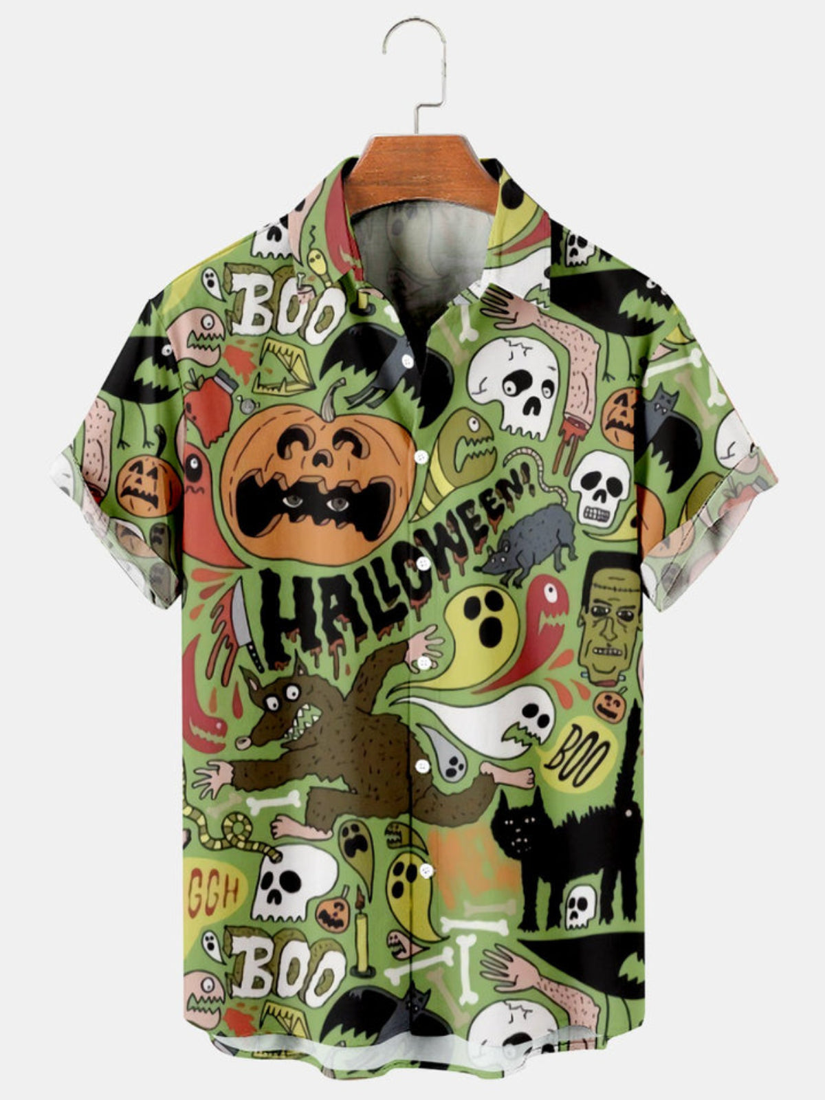 Halloween Casual Loose Shirt
