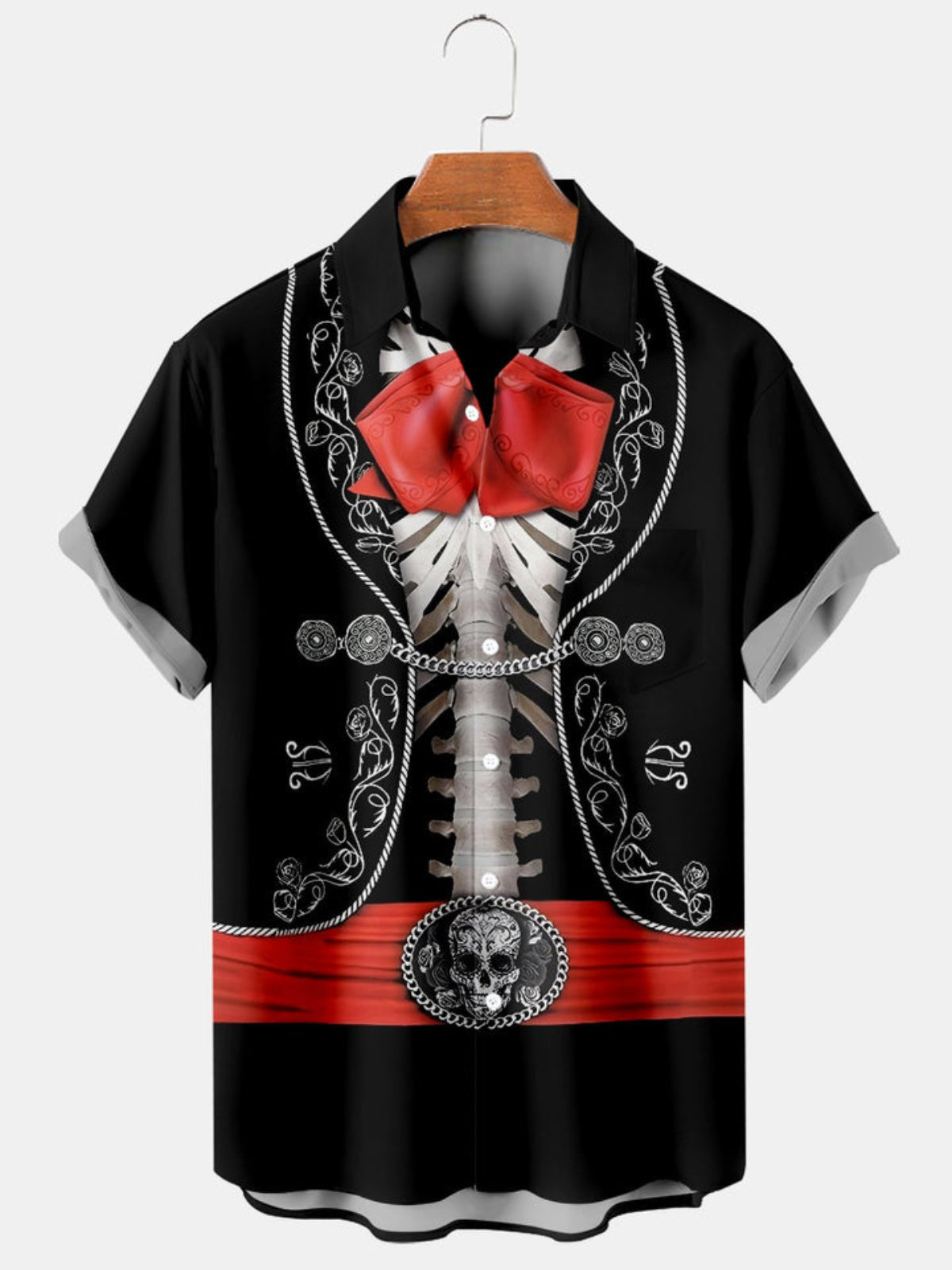 Halloween Knight Printed Shirt