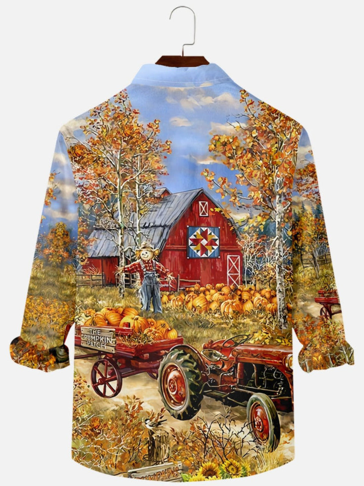 Harvest Printed Long Sleeve Shirt