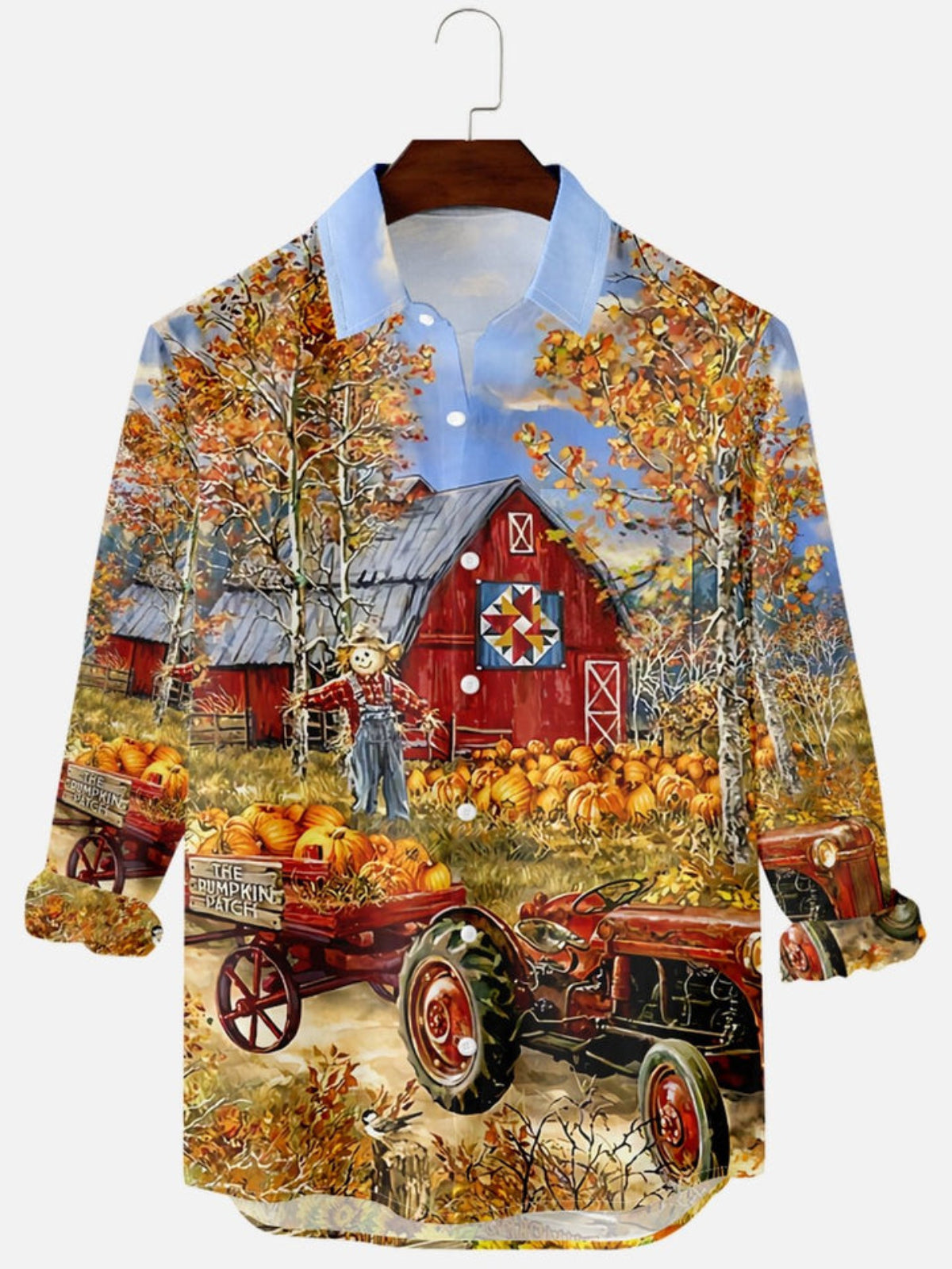 Harvest Printed Long Sleeve Shirt