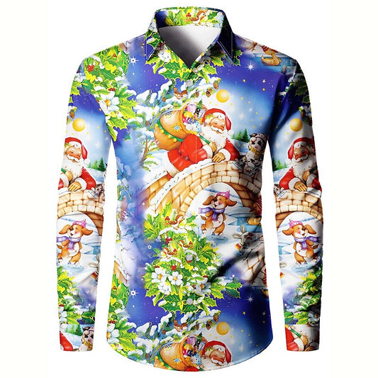 Holiday Themed Long Sleeve Shirt