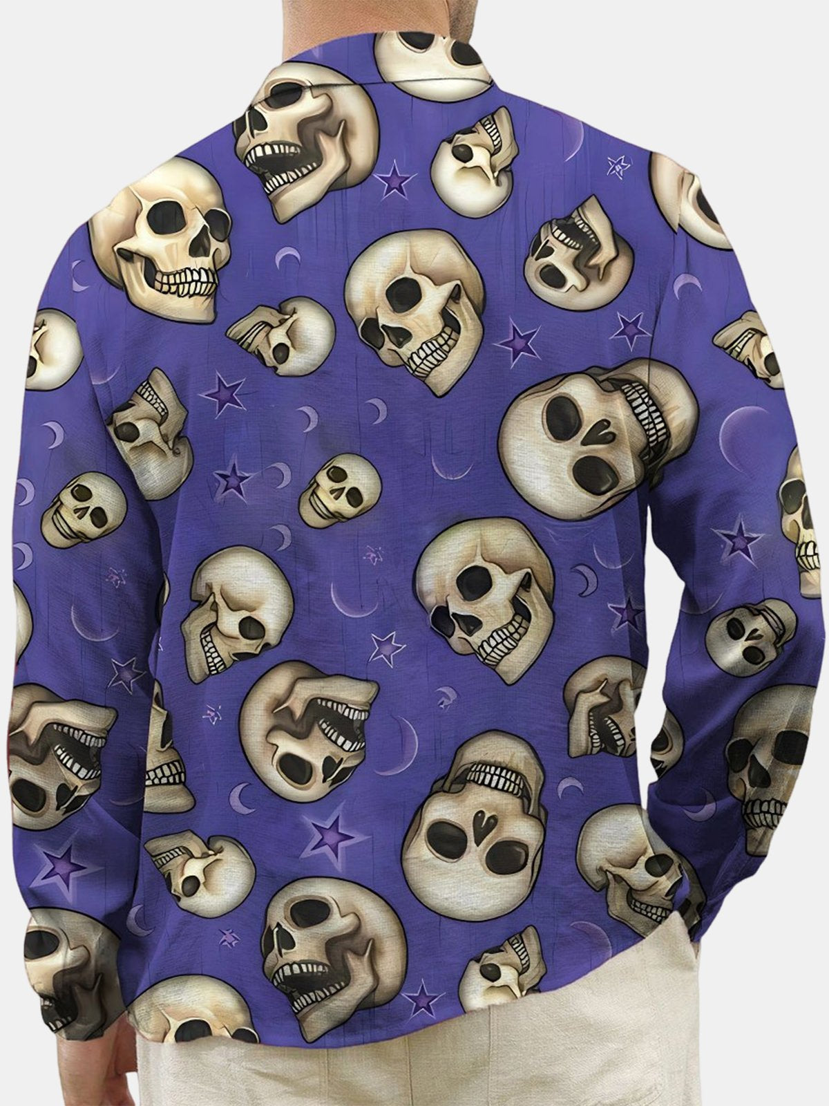 Long Sleeve Halloween Theme Shirt