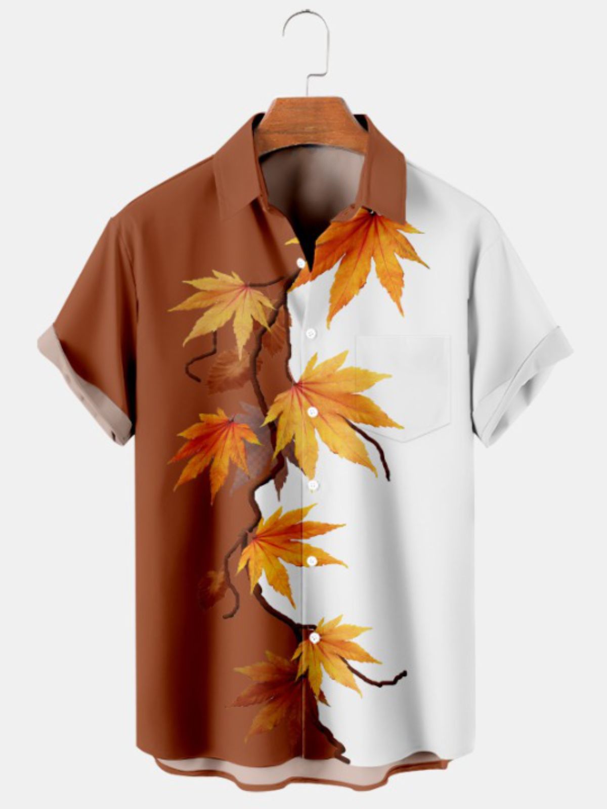 Maple Leaf Autumn Basic Shirt