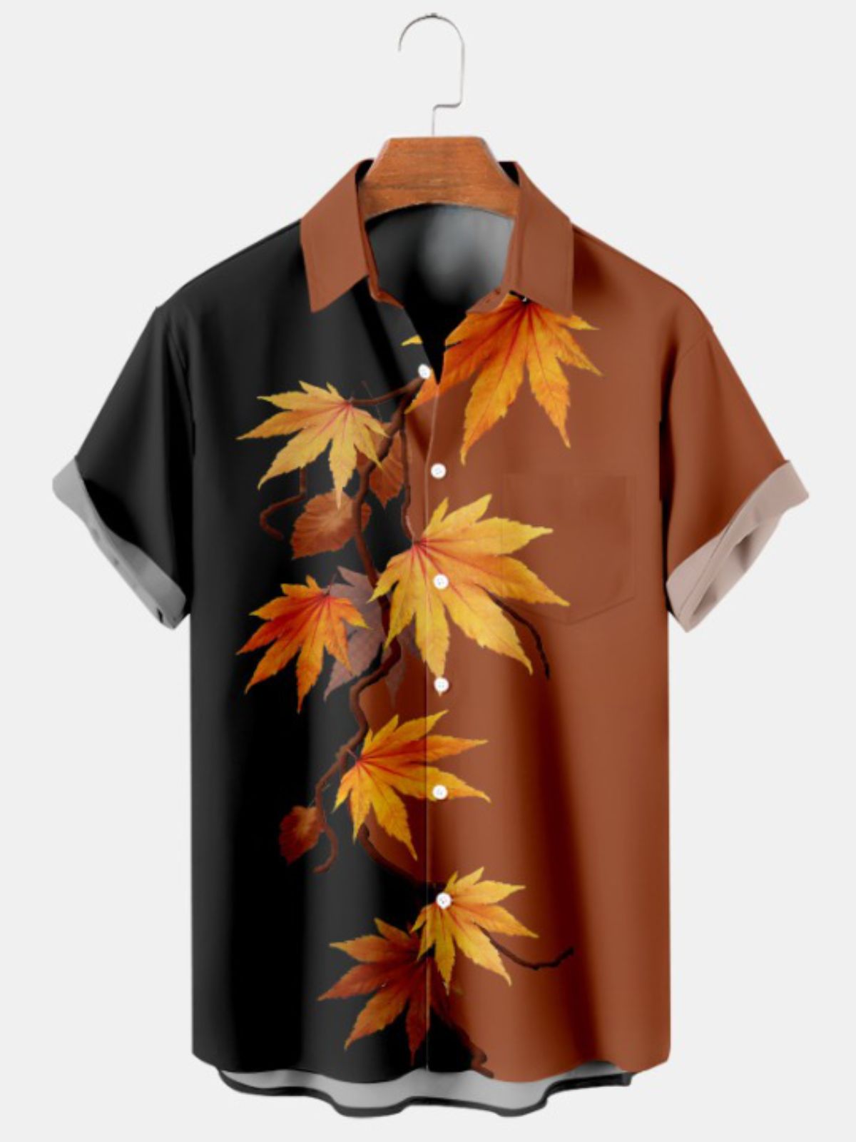 Maple Leaf Autumn Basic Shirt