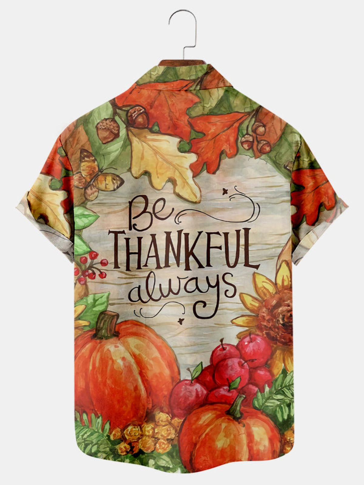 Maple Leaf Printed Shirt