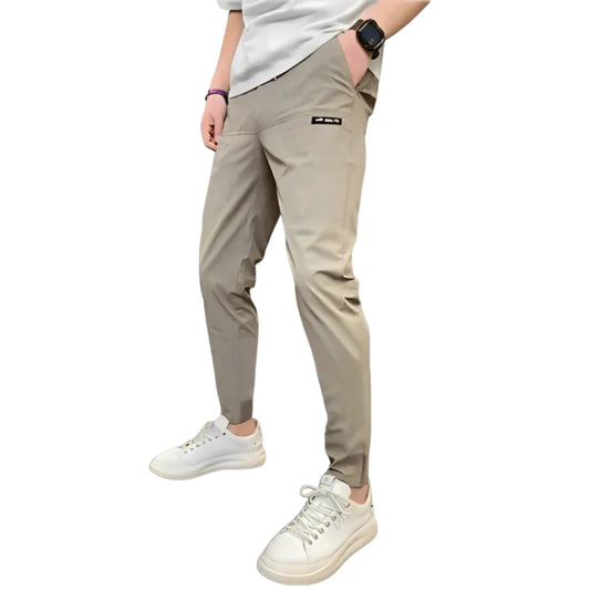 Modern Straight Fit Casual Trousers