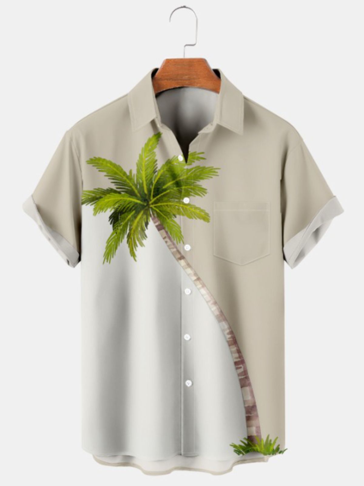 Tree Hawaiian Short Sleeve Shirt