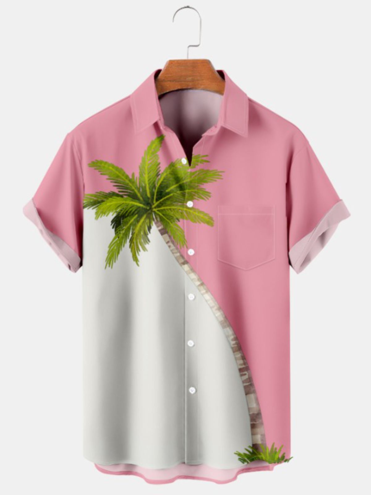 Tree Hawaiian Short Sleeve Shirt