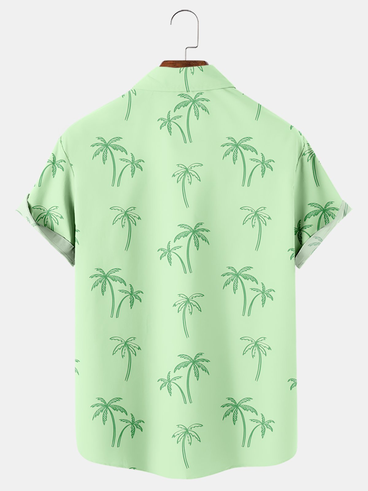Palm Trees And Drinking Parrots Shirt