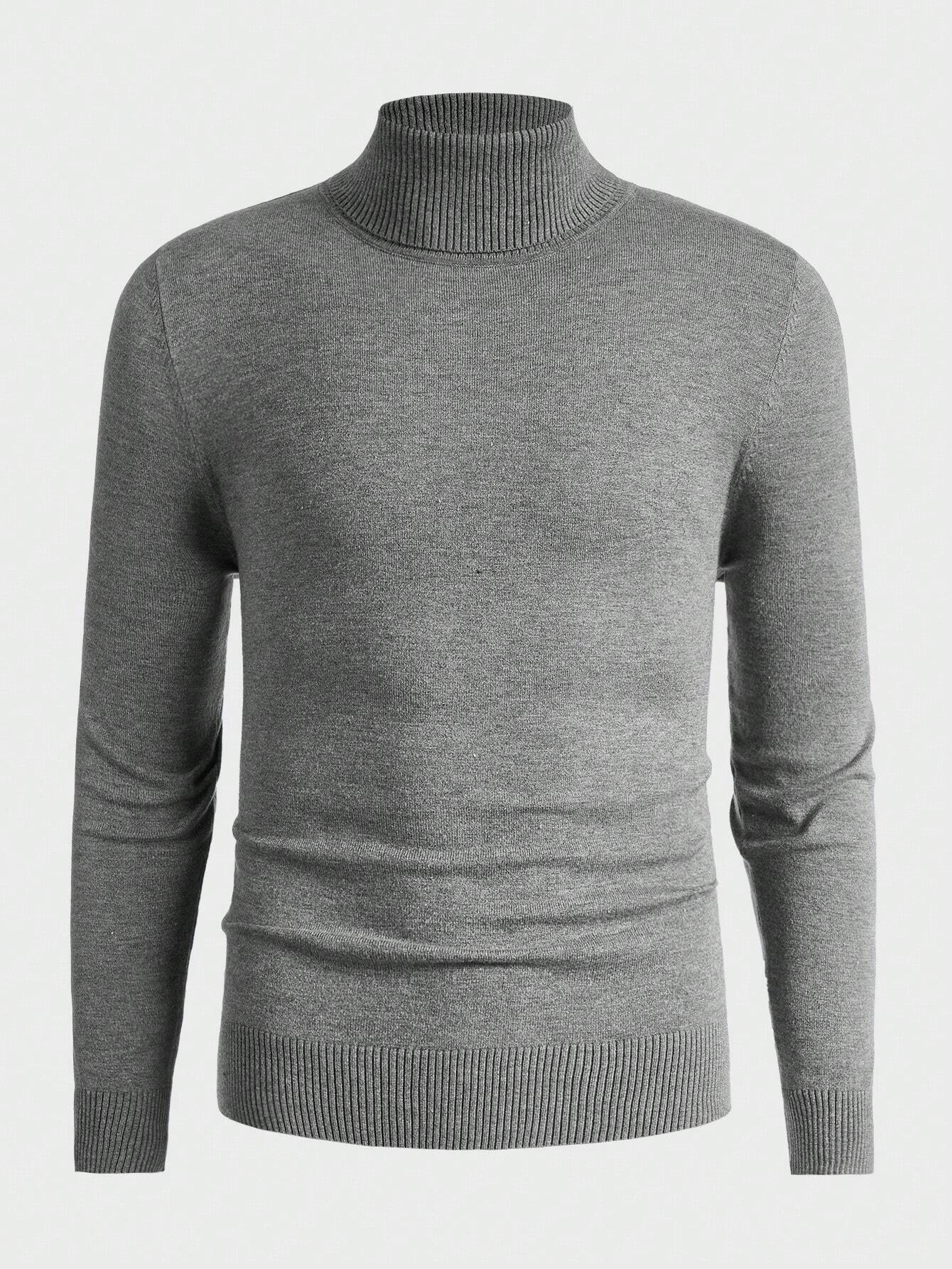 Plain Long Sleeve Sweater