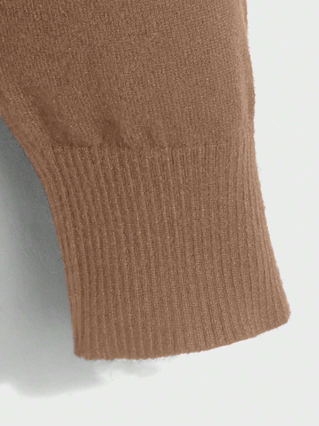 Plain Long Sleeve Sweater