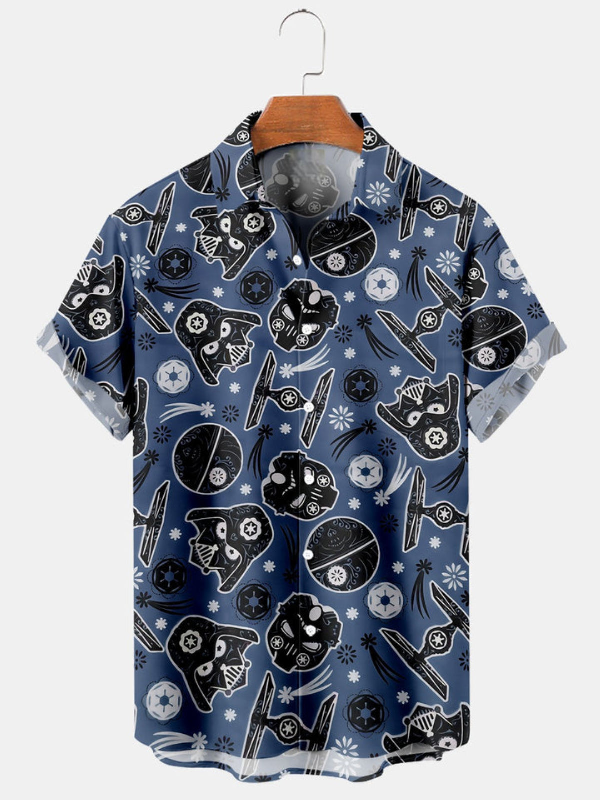 Printed Casual Short Sleeve Shirt