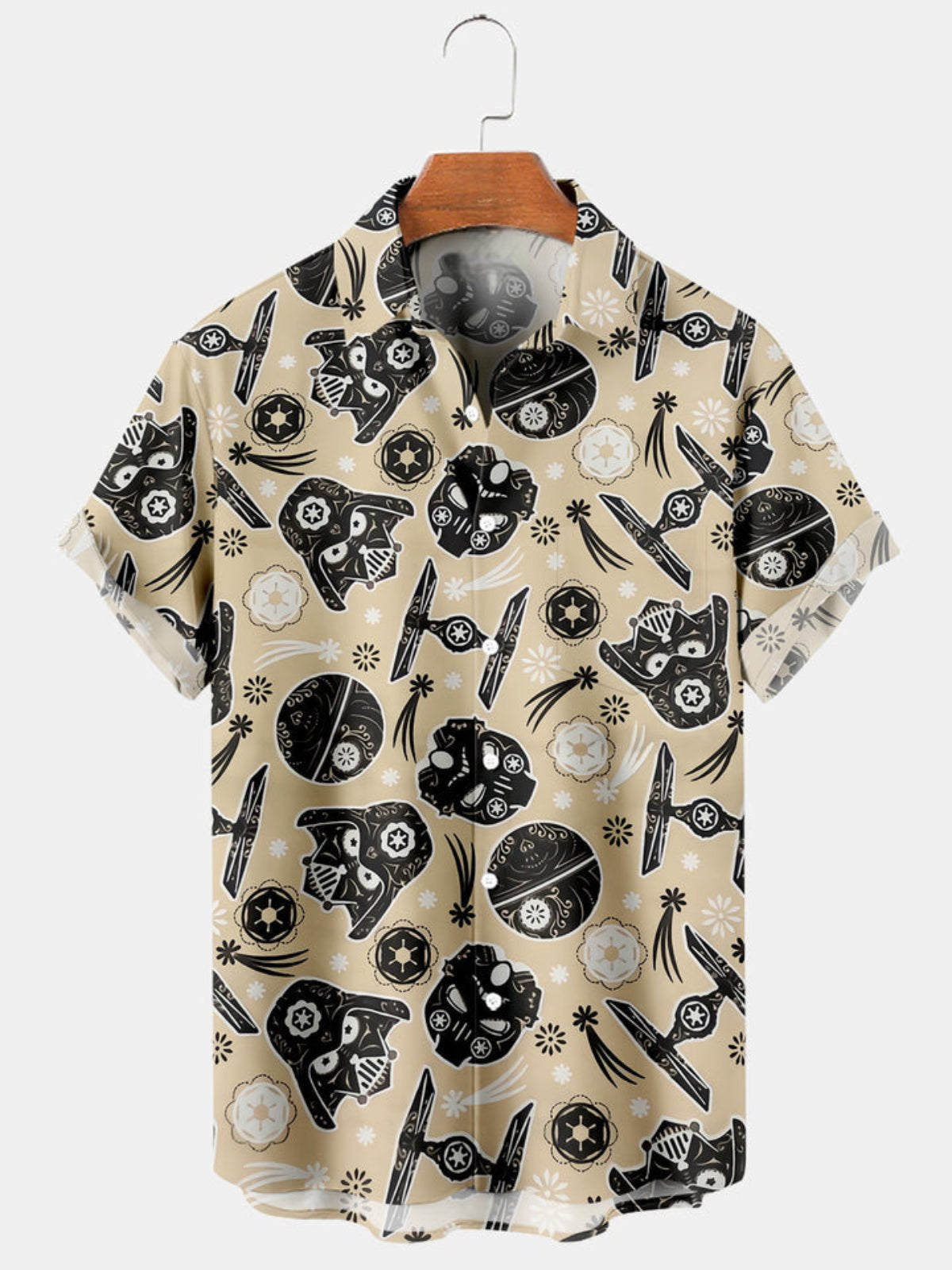 Printed Casual Short Sleeve Shirt