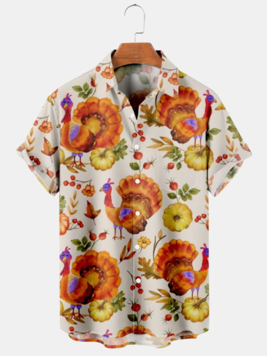 Pumpkin Pocket Short Sleeve Shirt