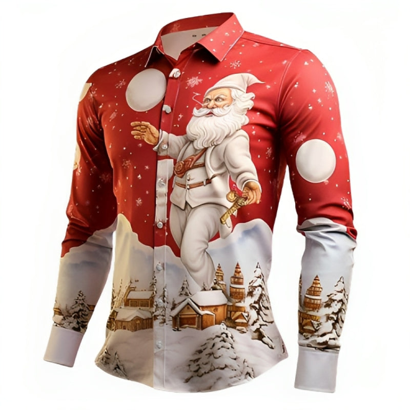 Santa Christmas Holiday Adventure Shirt