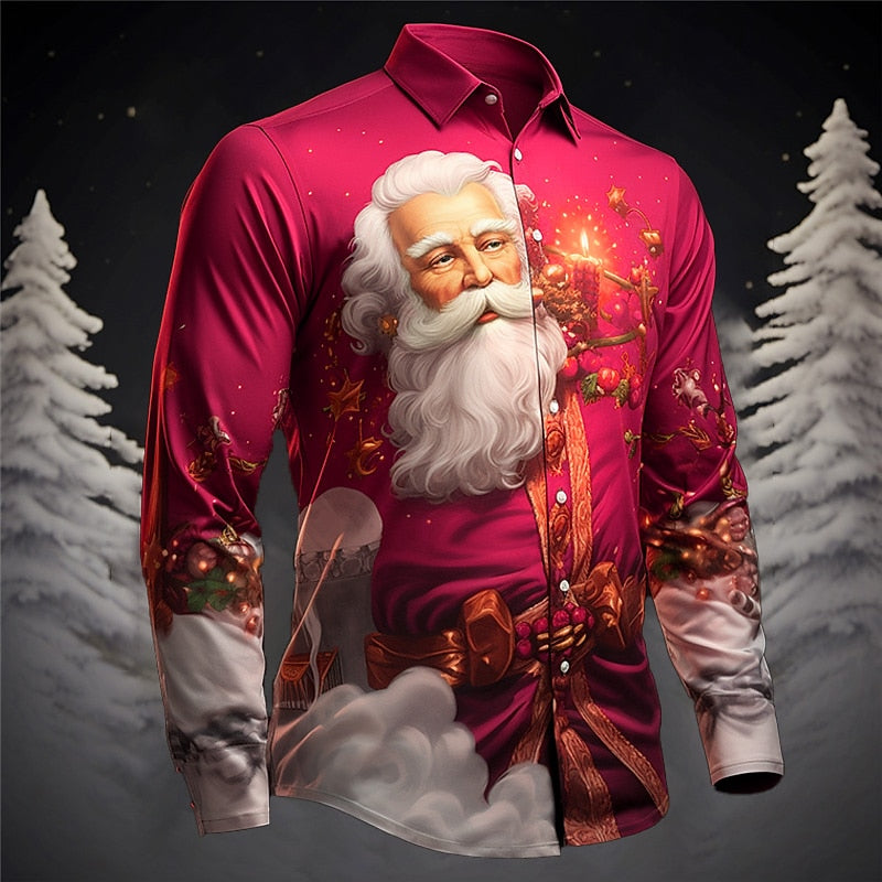 Santa Claus Christmas Festive Shirt