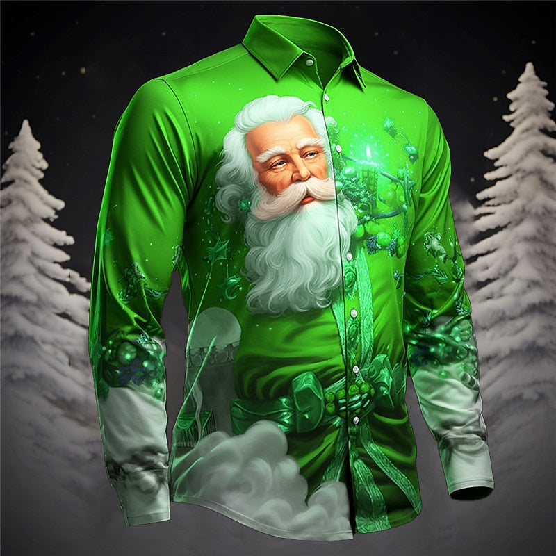 Santa Claus Christmas Festive Shirt