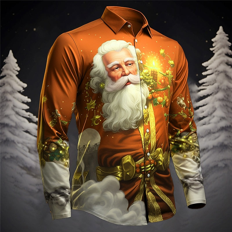 Santa Claus Christmas Festive Shirt