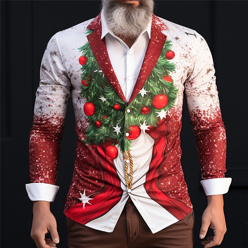 Santa Claus Christmas Theme Shirt