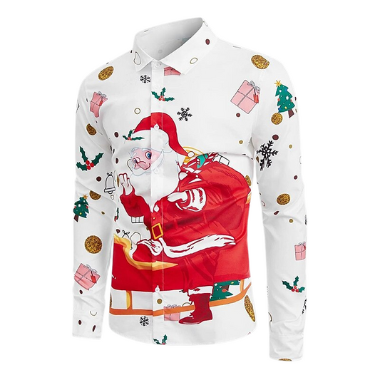 Santa Claus With Gifts Shirt