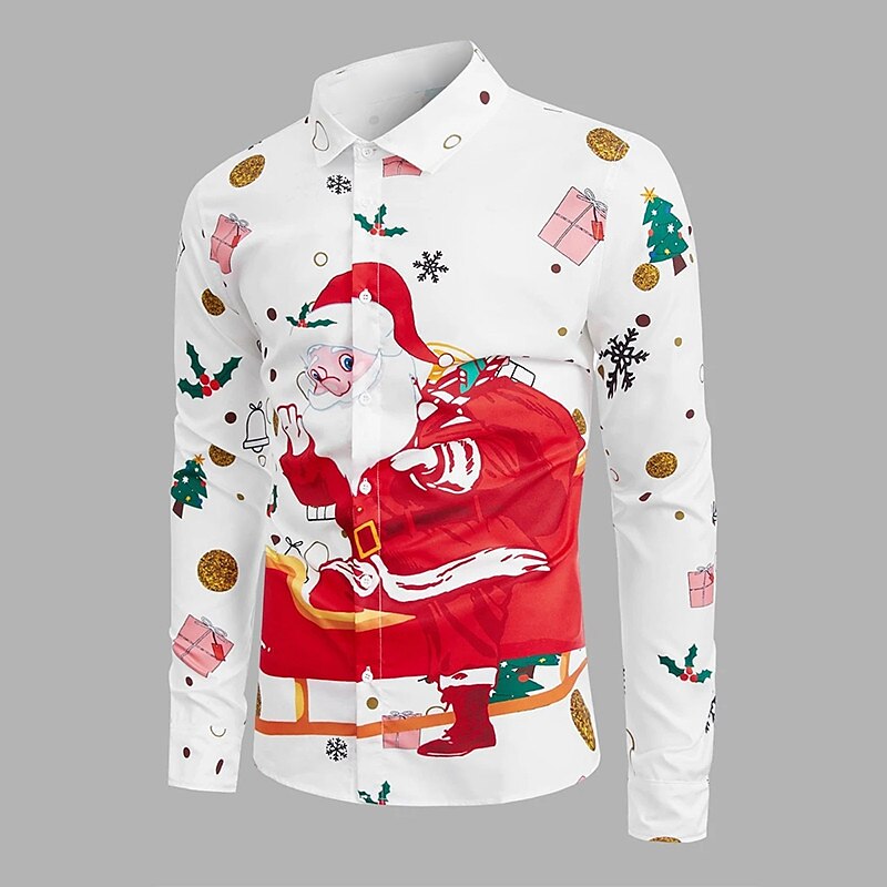 Santa Claus With Gifts Shirt