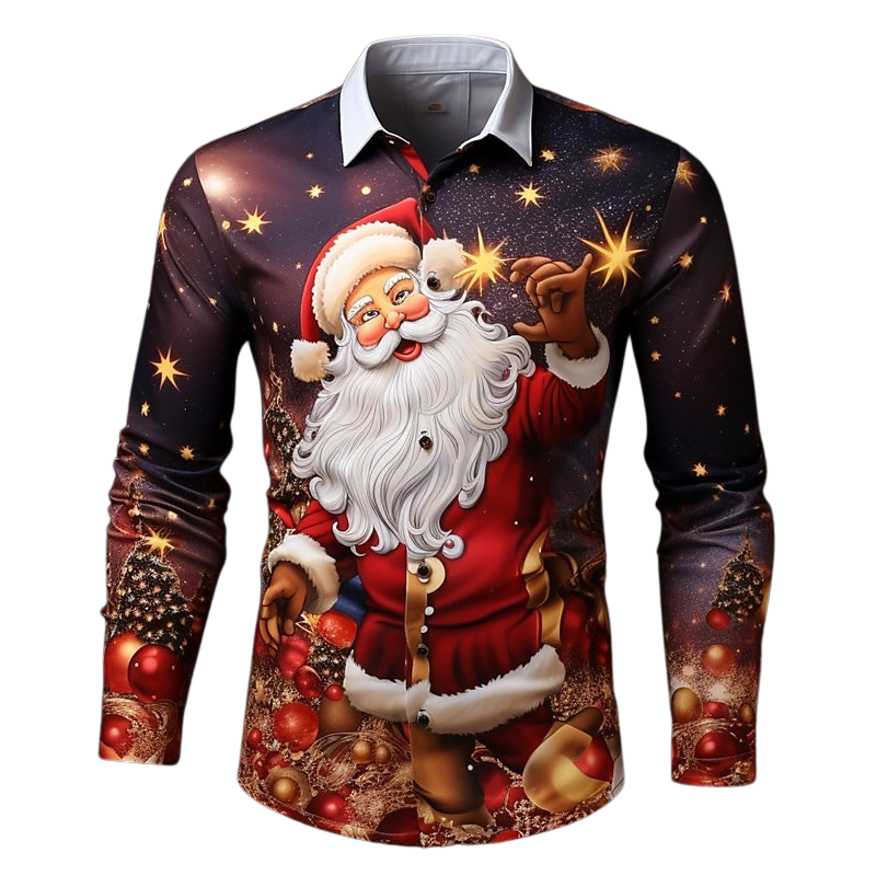 Santa Clause Stretchable Shirt