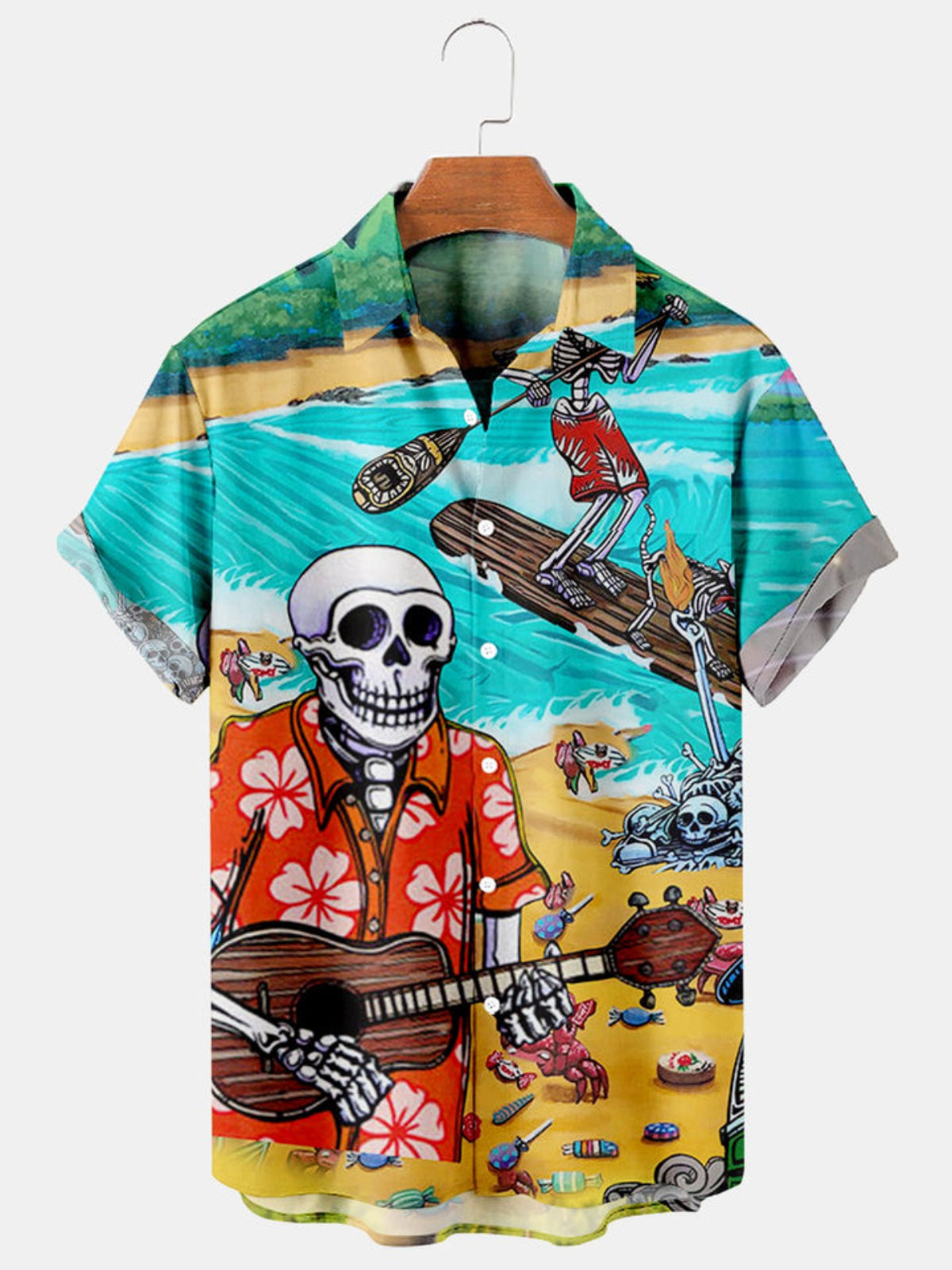 Guitar Short Sleeve Shirt