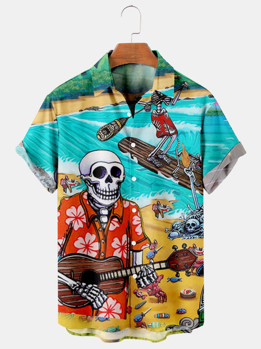 Guitar Short Sleeve Shirt